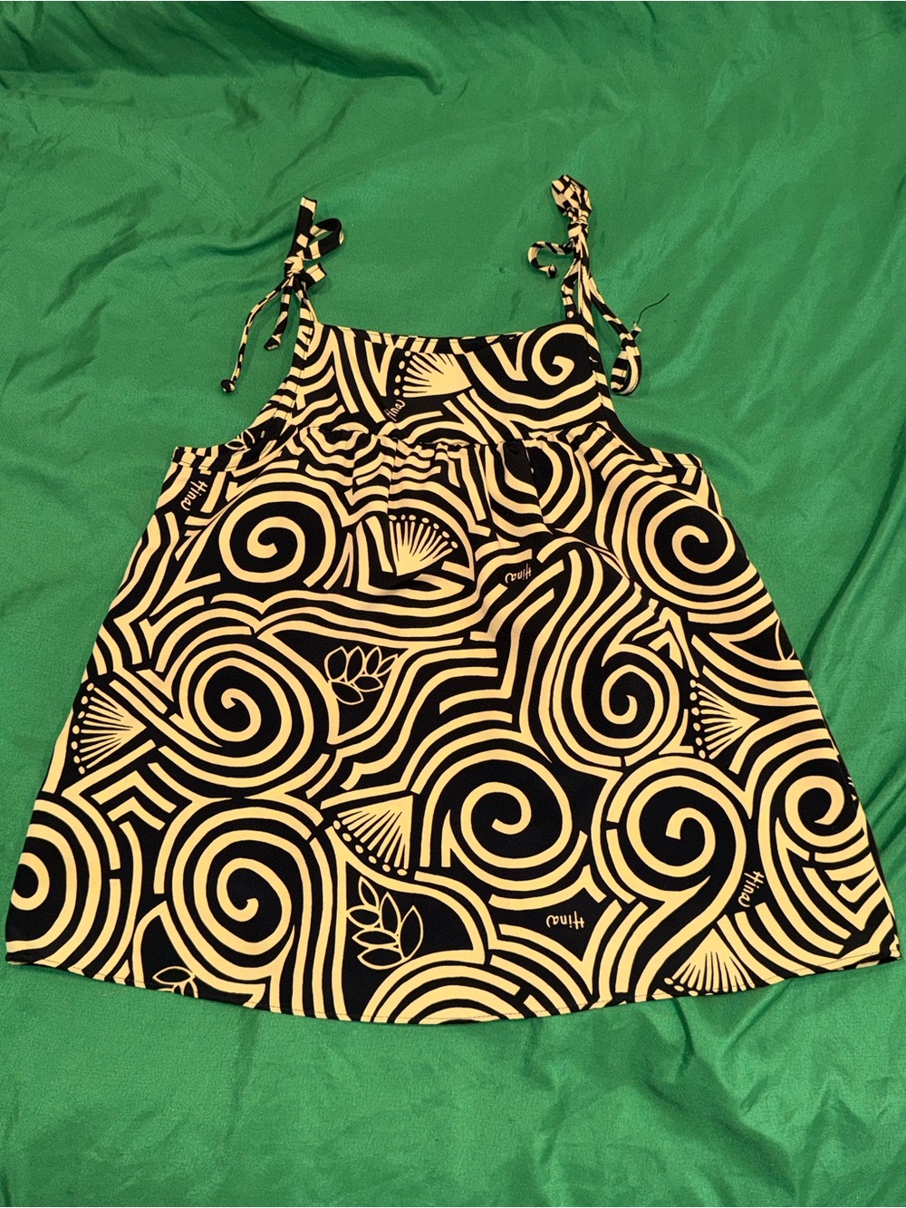 Hina girls Tie-Shoulder Top